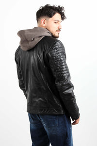 JASON SHEEP VEG LEATHER JACKET