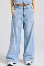 Load image into Gallery viewer, TROUSER DENIM WIDE LEG