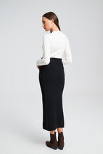 Load image into Gallery viewer, CARAMEL KNITTED SKIRT