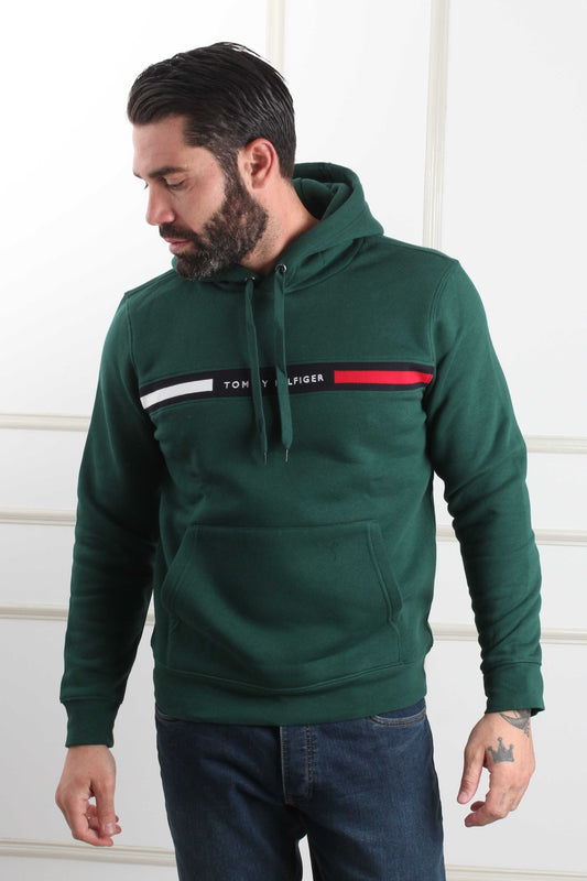 HILFIGER CHEST INSERT HOODIE