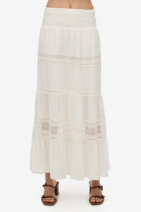 IBIZA LACE MIX MAXI SKIRT