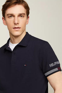 FLAG CUFF SLIM POLO