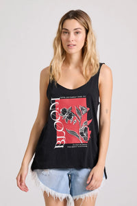 T-SHIRT SLEEVELESS WITH PRINT