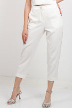 Load image into Gallery viewer, TROUSERS WITH SATIN SASH ON THE SIDE
