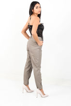 Load image into Gallery viewer, JACKET LEATHER WITH ZIP AND POCKETS