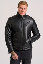 Load image into Gallery viewer, JACKET BIKER LEATHER