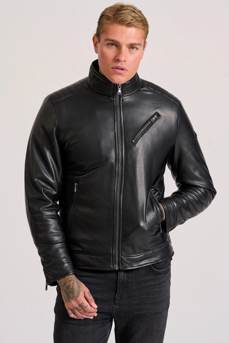 JACKET BIKER LEATHER