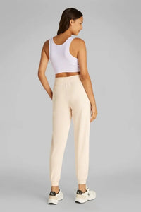 WOVEN LABEL RIB BRALETTE