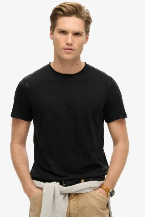OVIN RAW EDGE SLUB TANK TEE