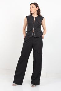 ZIP SAFARI VEST
