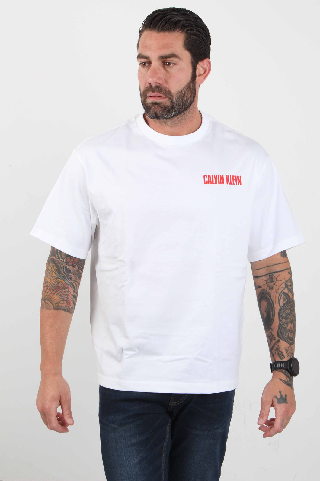 SS 16S RLX VERT LOGO TEE