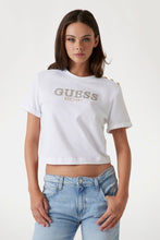 Load image into Gallery viewer, CROPPED WASHED LOGO TEE