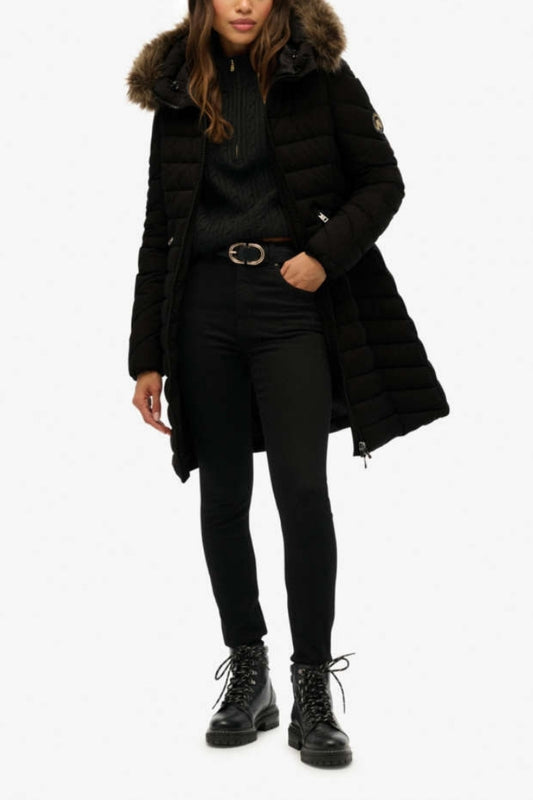 FUJI FAUX JACKET MID LENGTH