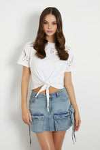 Load image into Gallery viewer, AJOUR LACE TEE