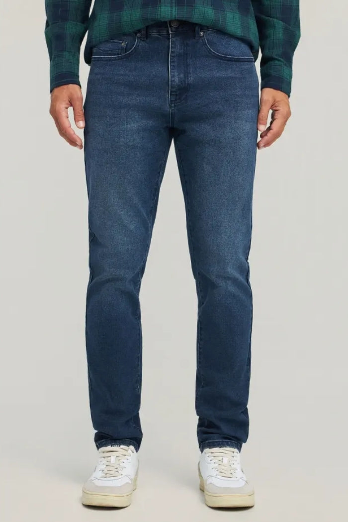 TROUSER JEAN TAPERED FIT