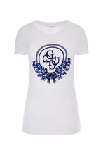 Load image into Gallery viewer, CHECKER SEQUIN TEE