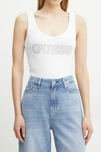 EMBELLISHED LOGO TANK TOP