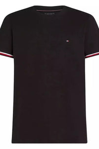 GLOBAL STRIPE CUFF TEE