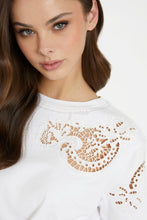 Load image into Gallery viewer, AJOUR LACE TEE
