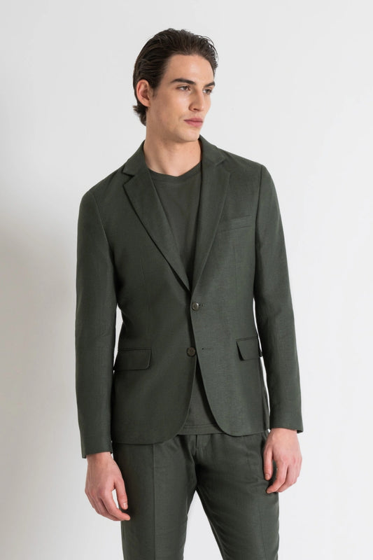 JACKET ZELDA SLIM FIT LINEN