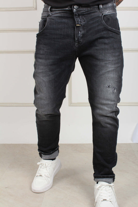 DENIM TROUSERS BLACK MAGGIO 6