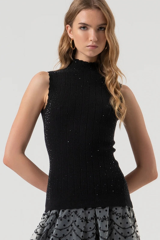 TOP EMBELLISHED TANK