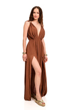 Load image into Gallery viewer, DRESS WITH GOLD METALS