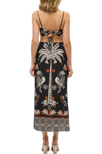 CUT OUT MAXI DRESS
