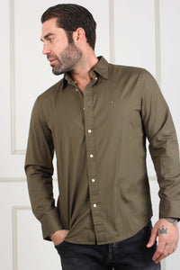 CL FLEX POPLIN SOLID SHIRT