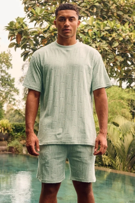 T-SHIRT MONOGRAM TOWELLING