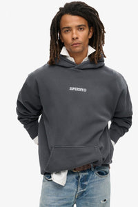 LOGO GRAPHIC LOOSE HOODIE