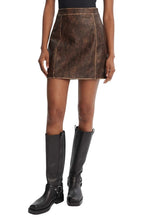 Load image into Gallery viewer, CHARLENE SKIRT LEATHER