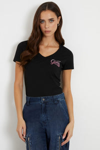 SHADED GLITTERY TEE