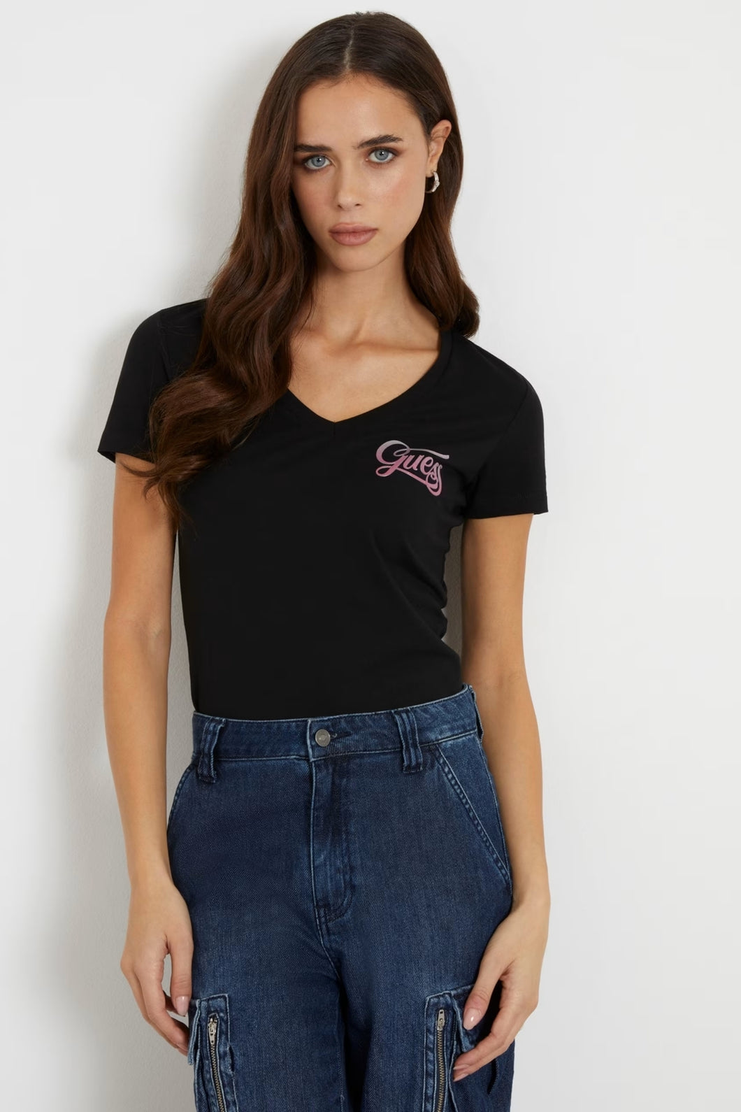 SHADED GLITTERY TEE