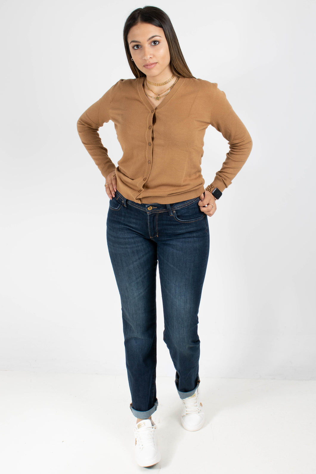 MONICA DENIM TROUSERS