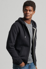 Load image into Gallery viewer, VINTAGE LOGO EMB ZIPHOOD