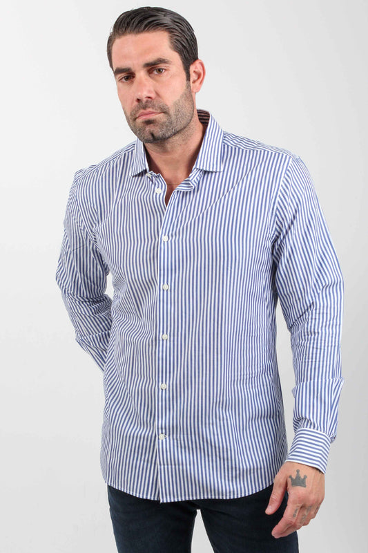 SILKY CLASSIC STRIPE SF SHIRT