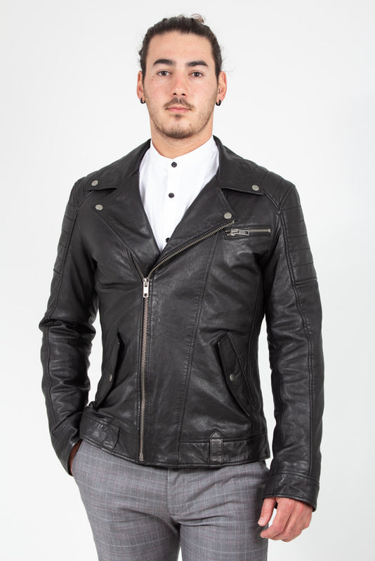 JACKET LEATHER PHARELL SHEEP VEG ANT