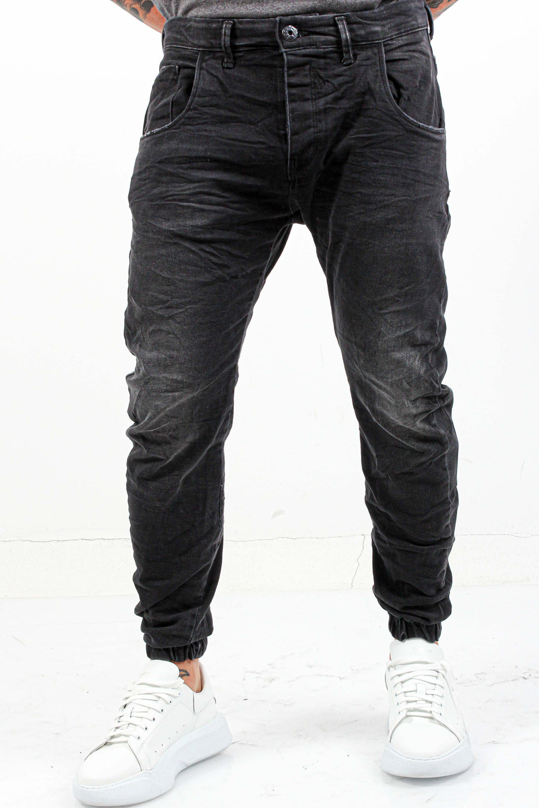TROUSERS  BLACK JEANS TIAGO 90
