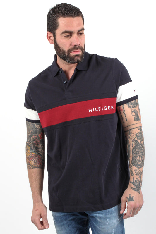 COLOURBLOCK PLACEMENT REG POLO