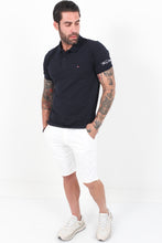 Load image into Gallery viewer, SIGNATURE SLV LOGO SLIM POLO