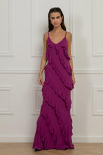 Load image into Gallery viewer, ALEX RUFFLE DRESS FLORAL KASIA