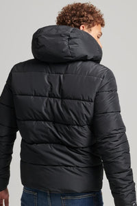 HOODED SPORTS PUFFER