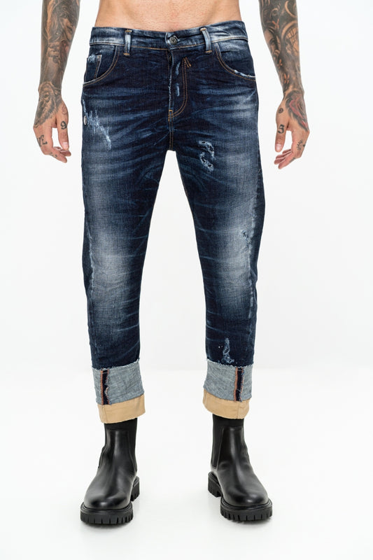 CHIAIA 4 DENIM TROUSERS