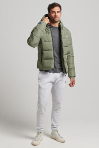 HOODED SPORTS PUFFER