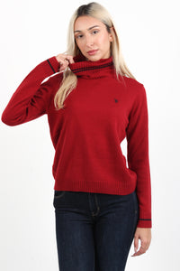 KNITTED TOP HIGH NECK PRO
