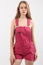 Load image into Gallery viewer, CANVAS SHORT DUNGAREE