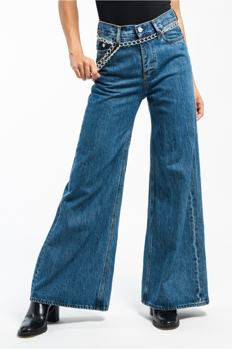 LOVELY DENIM TROUSERS