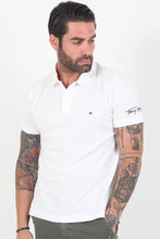 Load image into Gallery viewer, SIGNATURE SLV LOGO SLIM POLO