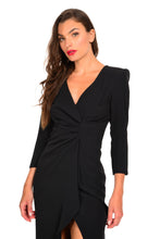 Load image into Gallery viewer, DRESS WITH ASYMMETRIC LACES